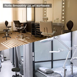 Supportive Adjustable Hydraulic Rolling Swivel Stool