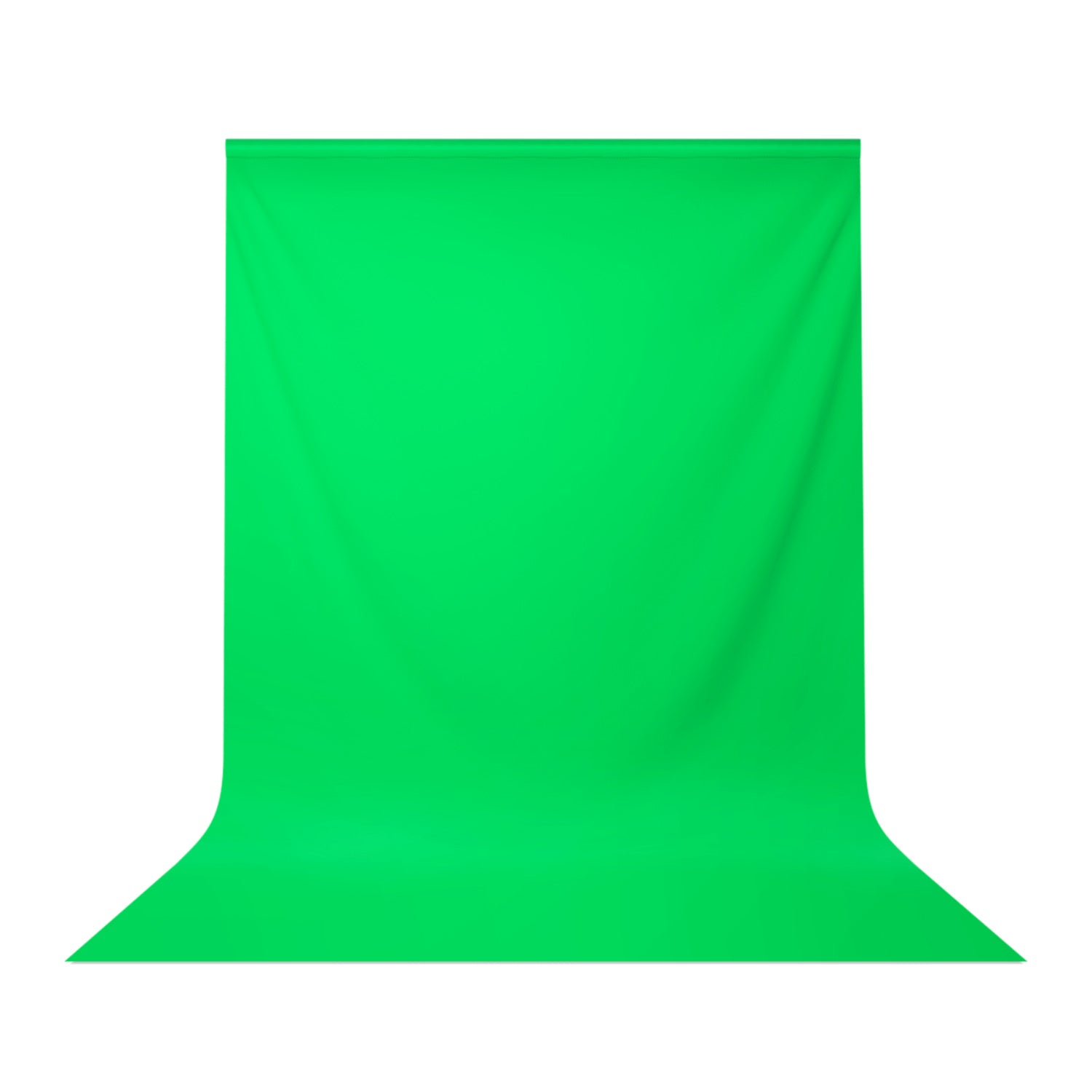 Green Screen Chromakey Background for Streaming Photo Video Studio