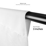 White Screen Background for Streaming Photo Video Studio Photography