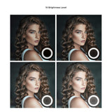 LED 8 Inch Desktop Ring Light Complete Kit