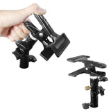 Metal Clamp Clip Holder 5/8" Light Stand Mount Bracket