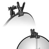 Metal Clamp Clip Holder 5/8" Light Stand Mount Bracket