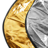 5-in-1 Collapsible Circular Reflector Disc (43 inch)