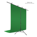 6 x 8.5 feet (W x H) T-Shape Portable Backdrop Stand with Clamp, Set of 4 Clamp