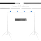 Backdrop Support Stand Crossbar (4 Sections)