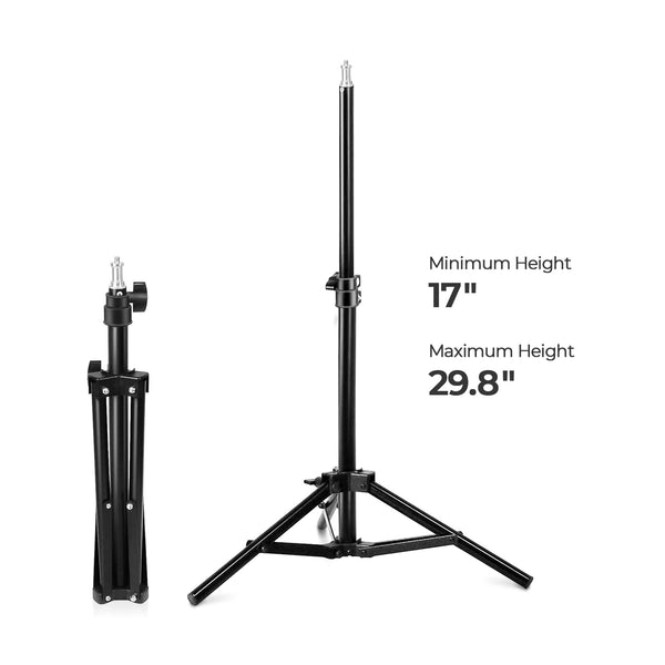 Set of 2 28" Table Top Light Stand