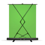 5 x 6 ft. Green Chromakey Screen Retractable Pop-up Style Backdrop Stand