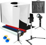 Tabletop Shooting Tent Box & LED Lighting Mini Studio Kit (20 inch)