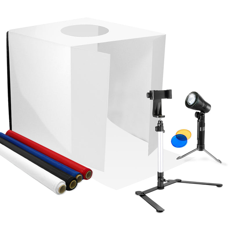 24" Mini Photo Studio Shooting Tent Box & LED Lighting Kit