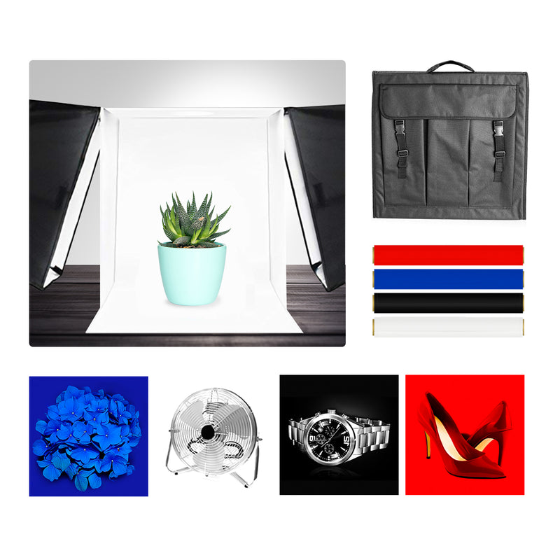 mini tent box 24" Mini Photo Studio Shooting Tent Box & LED Lighting Kit – LimoStudio