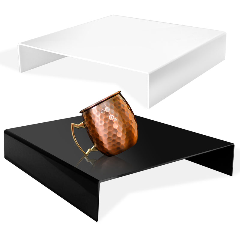 Black & White Acrylic Reflective Display Table Kit – LimoStudio